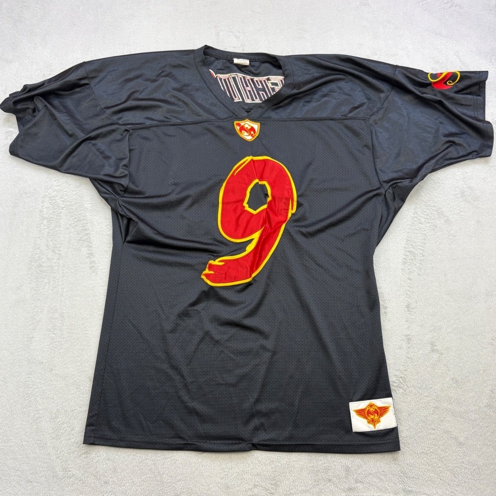Tech N9ne Jersey Mens XL Black Strange Music Noize Hip Hop Y2K Football Rap